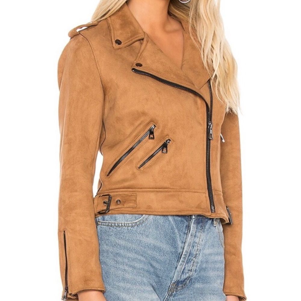 Superdown Tanya Suede Jacket - Picture 3 of 16